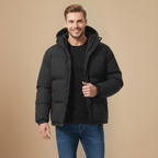Men's Oversized Hooded Fleece Winter Parka Fashion Grand