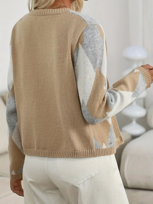Women's Longline Knit Cardigan Fashion Grand