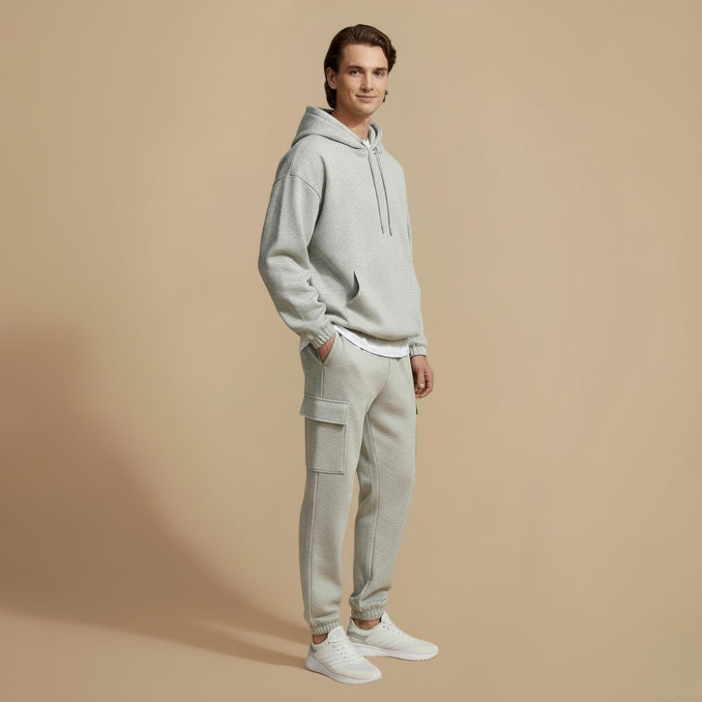 Men’s Sports Hoodie and Pants Set Fashion Grand