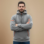 Casual Zip Pocket Hoodie For Men Fashion Grand