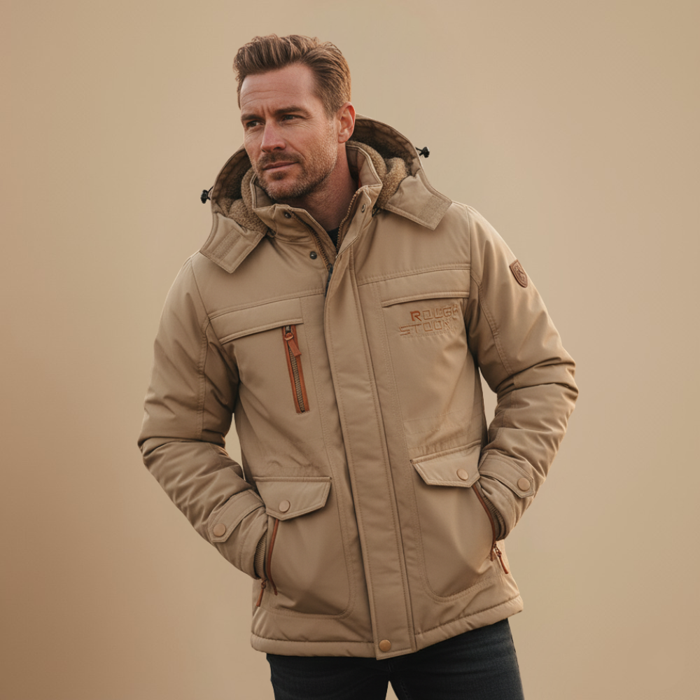 Outdoor Thick Fleece Lined Hooded Winter Fashion Grand