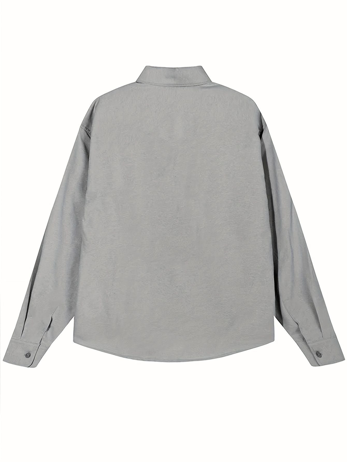 Men's Embroidered Long Sleeve Blouse Fashion Grand