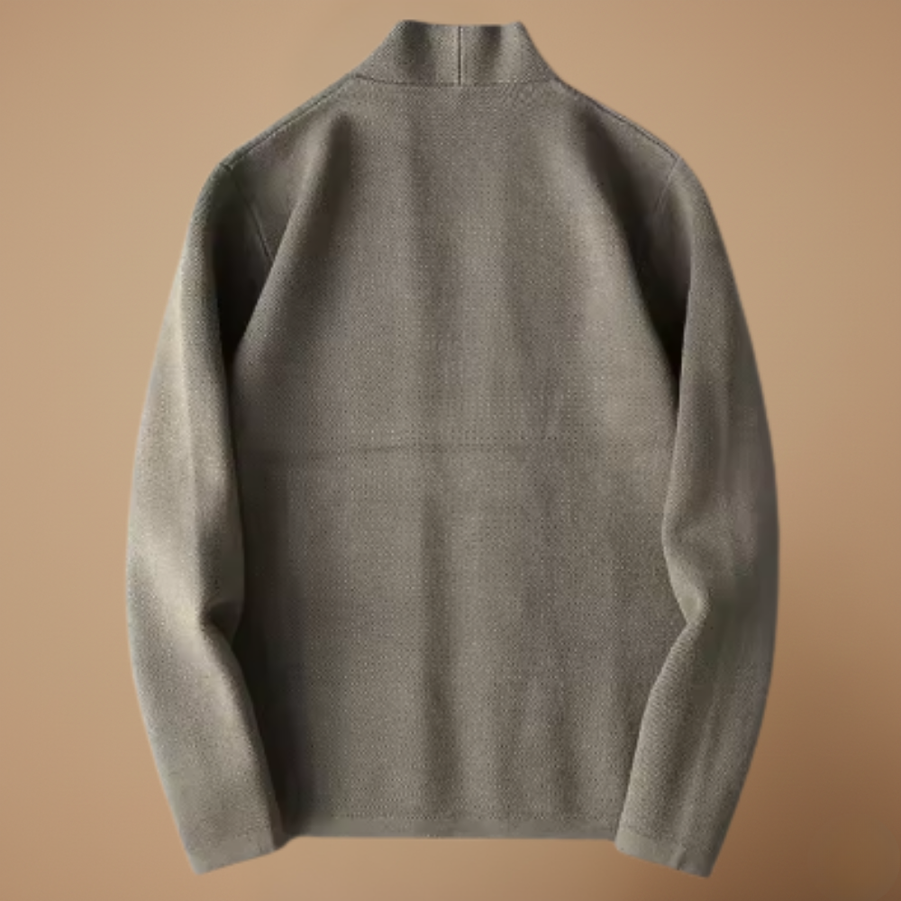 Men’s casual button up cardigan Fashion Grand