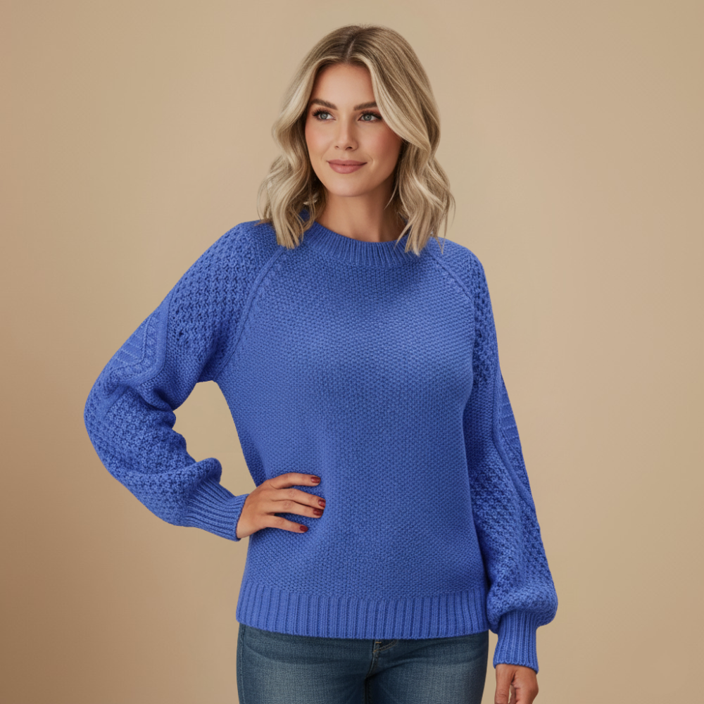 Chunky Cable Knit Warm Sweater for Women Fashion Grand