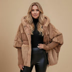 Loose Long Sleeve Double Breasted Trench Coat Fashion Grand