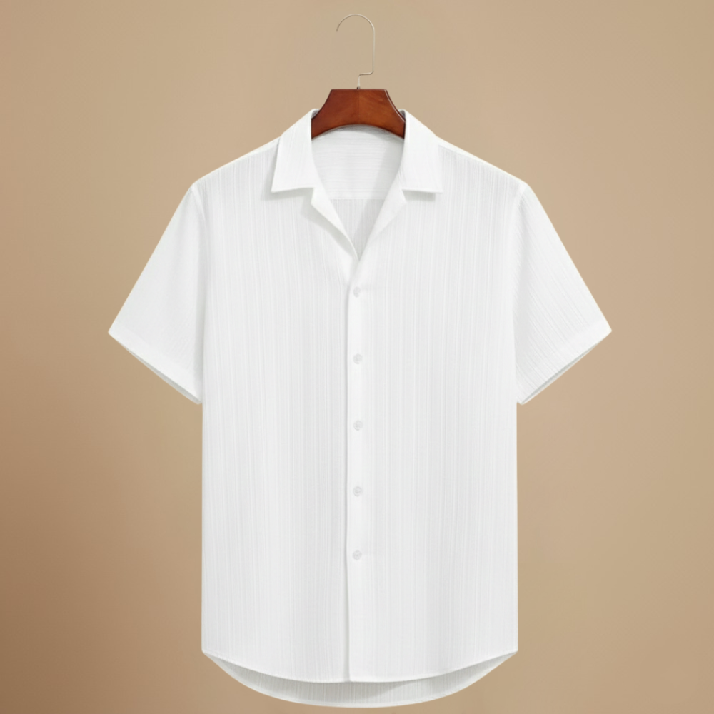 Casual Short Sleeve Button Up Summer Shirt Fashion Grand