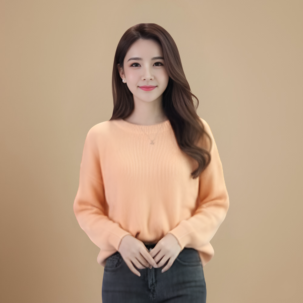 Loose Fit Round Neck Pullover Sweater for Women Fashion Grand