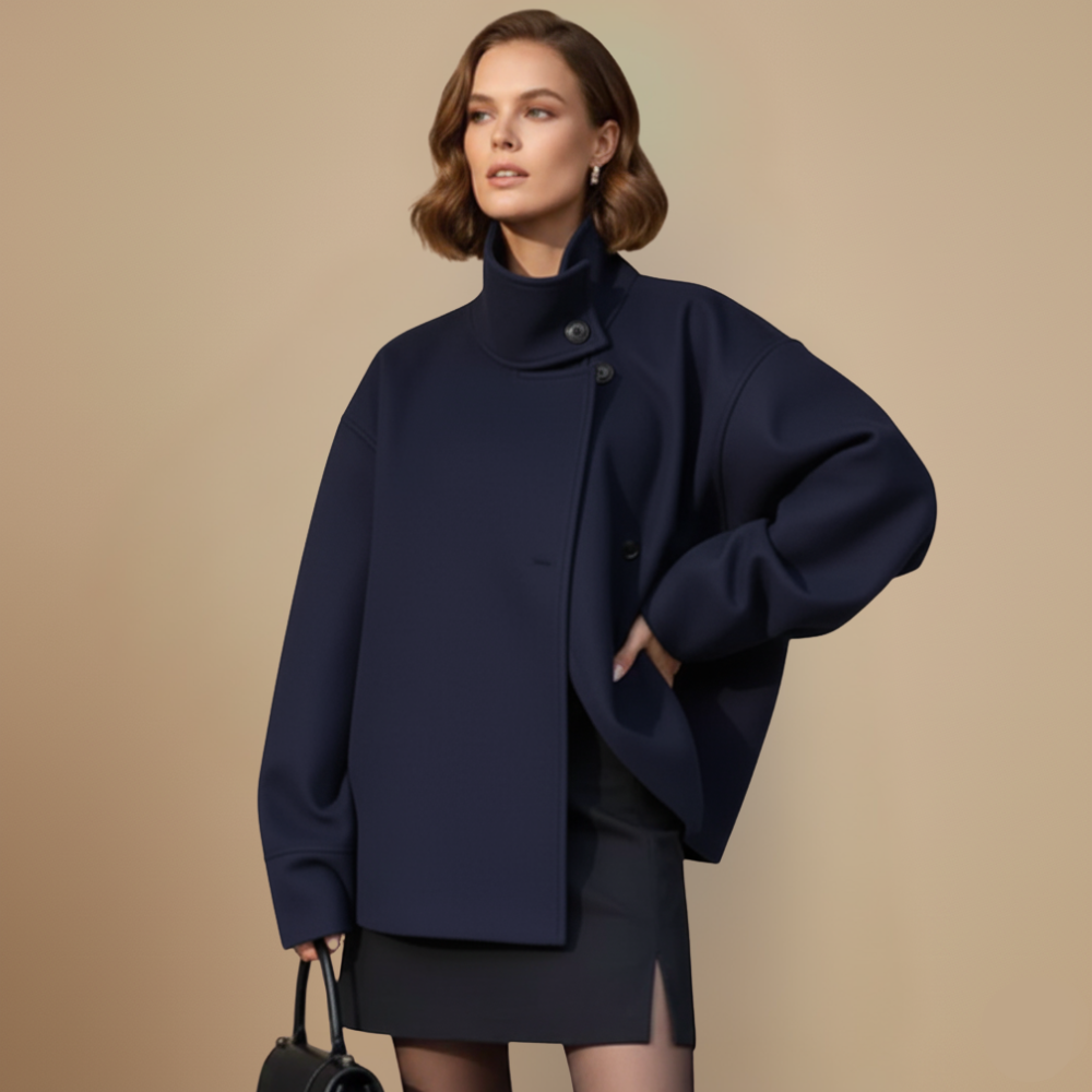Double breasted oversized coat Fashion Grand