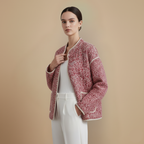Floral quilted jacket – Casual chic outerwear Fashion Grand