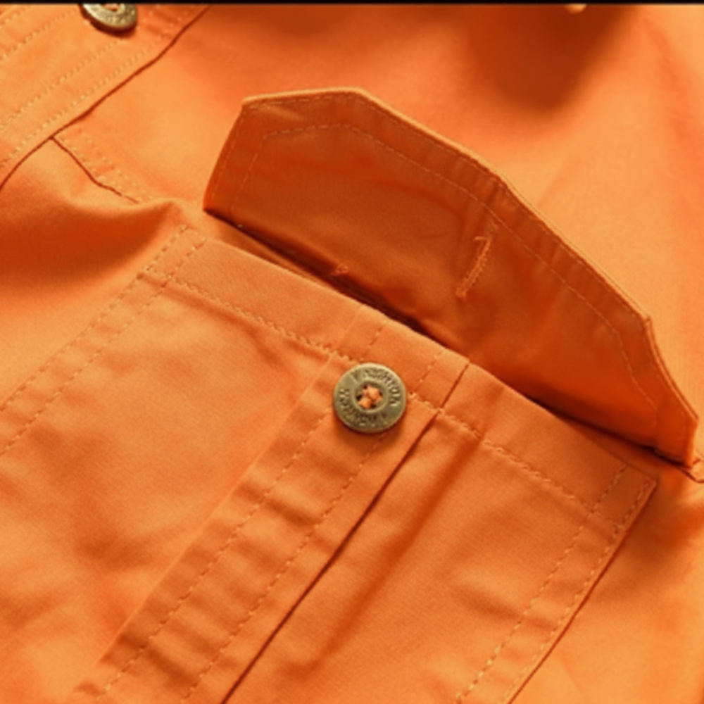 Tactical Cargo Loose Long Sleeve Shirt Fashion Grand