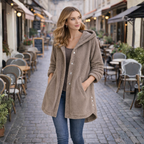 Women’s casual hooded fleece jacket Fashion Grand