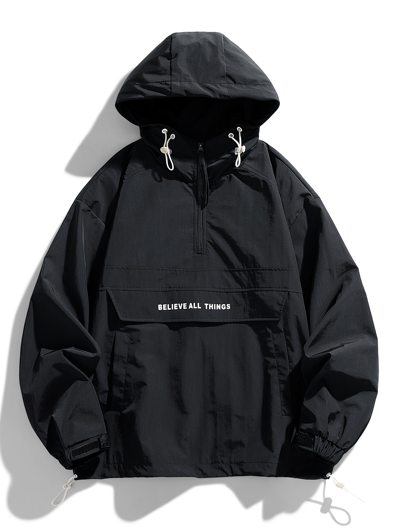 Men's Outdoor Hooded Pullover Jacket Fashion Grand