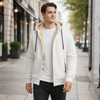 Casual Thick Fleece Lined Hoodie Jacket Fashion Grand