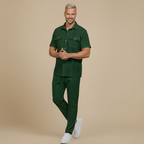 Casual Shirt Trousers Matching Two Piece Set for Men Fashion Grand