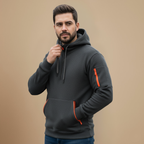 Casual Zip Pocket Hoodie For Men Fashion Grand