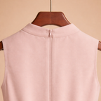 Women Elegant High Neck Wide Leg Jumpsuit Fashion Grand