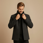 Casual Thick Winter Coat Standing Collar Vest Fashion Grand