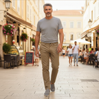 Men's casual classic loafers white contrast sole Fashion Grand