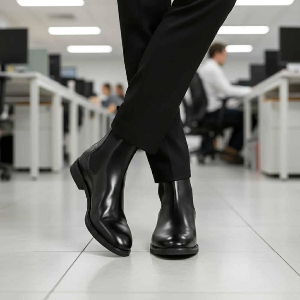 Men's casual classic chelsea boots Fashion Grand