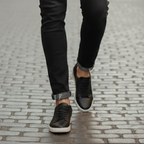 Men's lace up sneakers with flat sole Fashion Grand