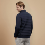 Lightweight Quilted Stand Collar Jacket for Men Fashion Grand