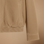 Women's casual high stand collar zip-up jacket Fashion Grand