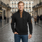 Men's 3D printed stand collar jumper Fashion Grand