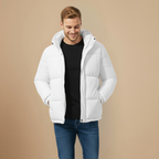Men's Oversized Hooded Fleece Winter Parka Fashion Grand