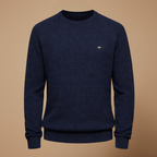 Men's basic round neck knitted jumper Fashion Grand