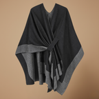 Women's warm double-sided shawl with cloak design Fashion Grand