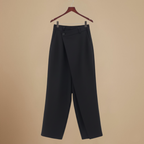 Women's high waist straight leg suit trousers Fashion Grand