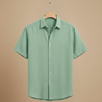 Casual Short Sleeve Button Up Summer Shirt Fashion Grand