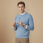 Classic knit pullover for men Fashion Grand