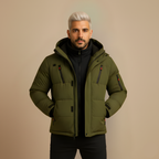 Puffer winter jacket for men - waterproof Fashion Grand