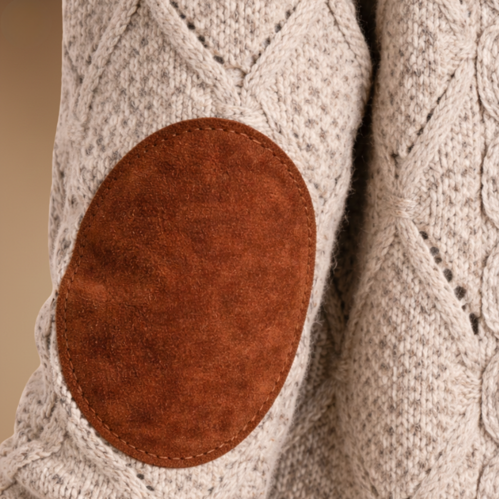 Women's long knitted hooded cardigan Fashion Grand