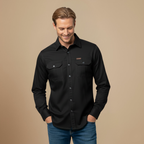 Tactical Cargo Loose Long Sleeve Shirt Fashion Grand