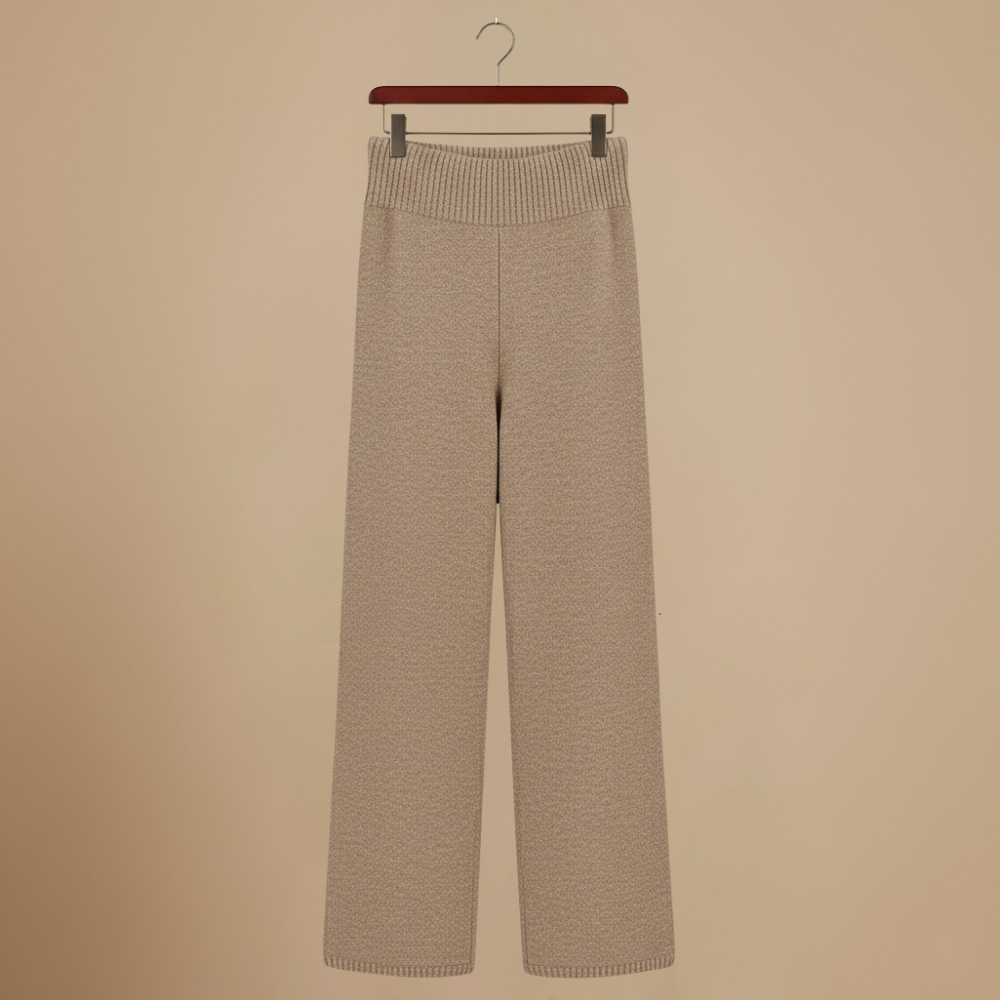 Women’s chunky knit two piece set Fashion Grand