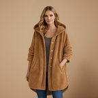 Women’s casual hooded fleece jacket Fashion Grand