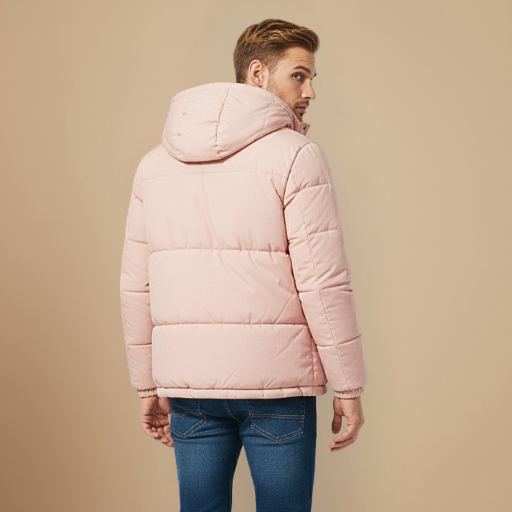 Men's Oversized Hooded Fleece Winter Parka Fashion Grand