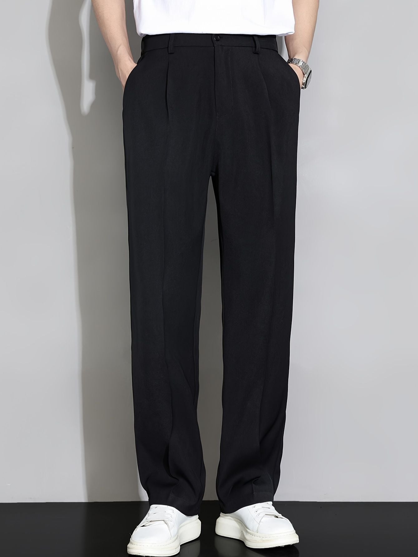 Men's Slim Fit Summer Trousers Fashion Grand