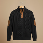 Men's 3D printed stand collar jumper Fashion Grand