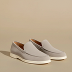 Men's casual classic loafers white contrast sole Fashion Grand