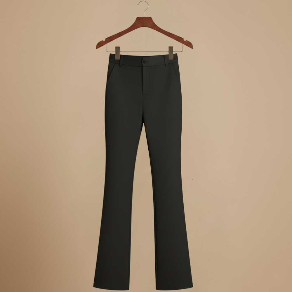 Women's high waist slim fit trousers Fashion Grand