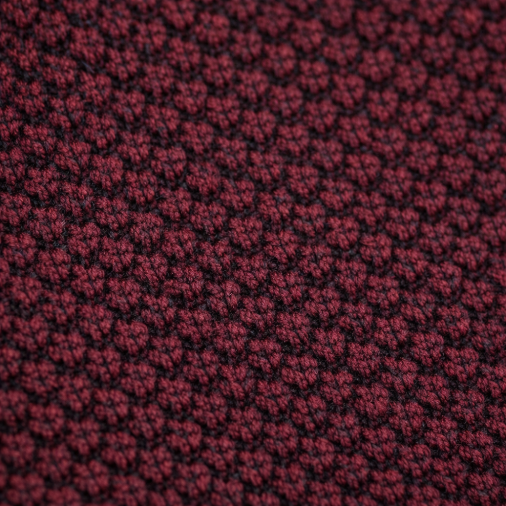 Men's half zip high collar thick knit sweater Fashion Grand