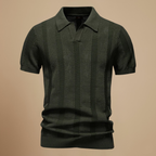 Men's v-neck collar short sleeve polo shirt Fashion Grand