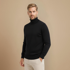 High Neck Pullover Winter Sweater Layering Essential Fashion Grand