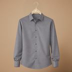 Men's long sleeve button-down wrinkle-free shirt Fashion Grand