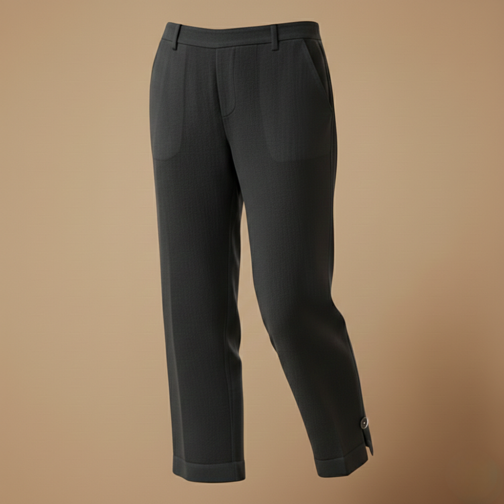 Women’s straight pants with pockets Fashion Grand