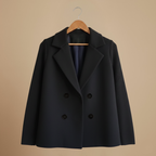 Women's Casual Blend Double-Breasted Blazer Fashion Grand