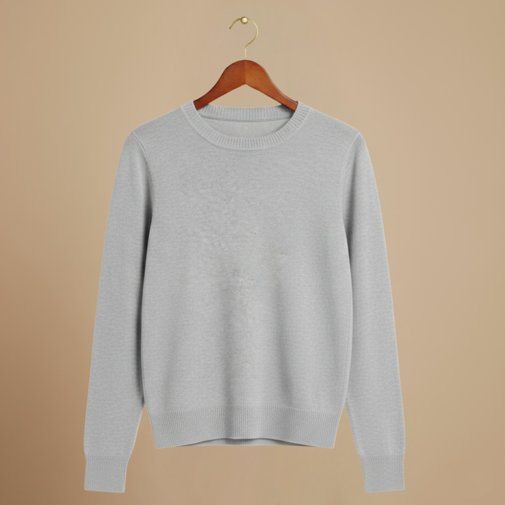 Slim Fit Long Sleeve Pullover Knitwear Top Fashion Grand